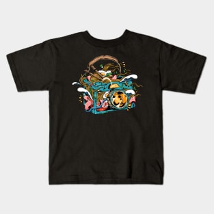 Noodle With Shoes Kids T-Shirt